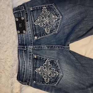 Miss Me jeans ,size 28, 33 inseam. Skinny style